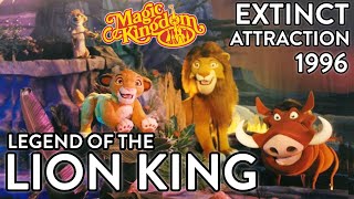Legend of the lion king - extinct attraction magic kingdom walt disney
world december 5th 1996 show at in...
