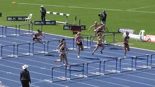 100m Hurdles Womens Open H1 Michelle Jenneke 13.16 -0.9 Australian Athletics Championships 2019