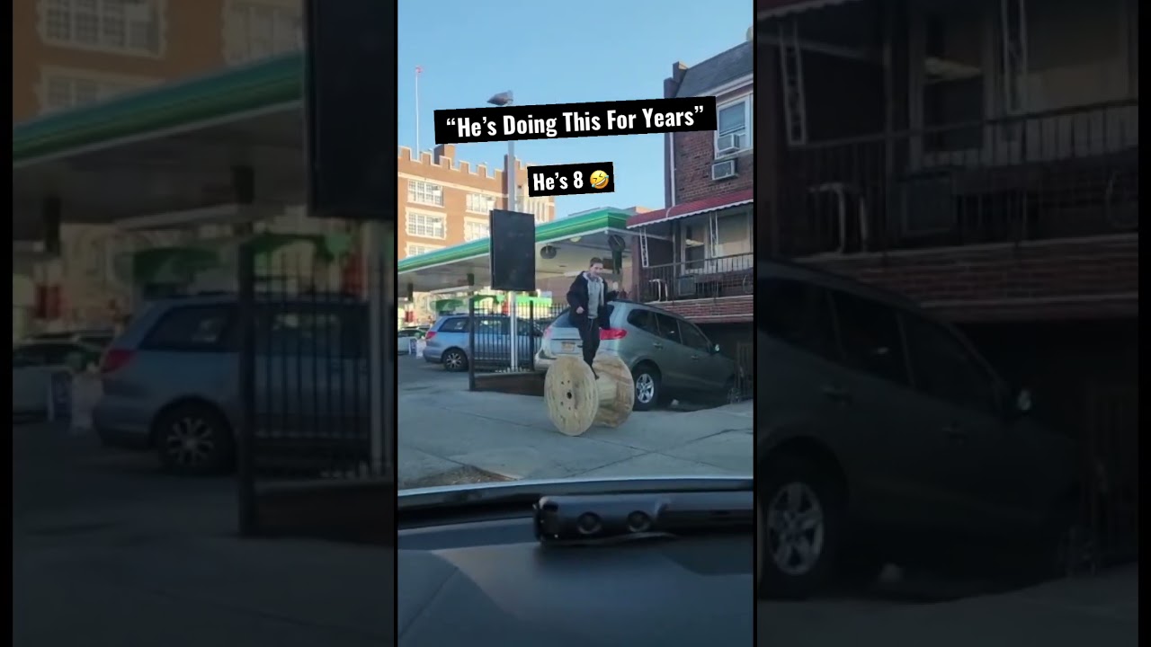 Just a typical day in boro park #wheelbalancing #jewish #hasidic