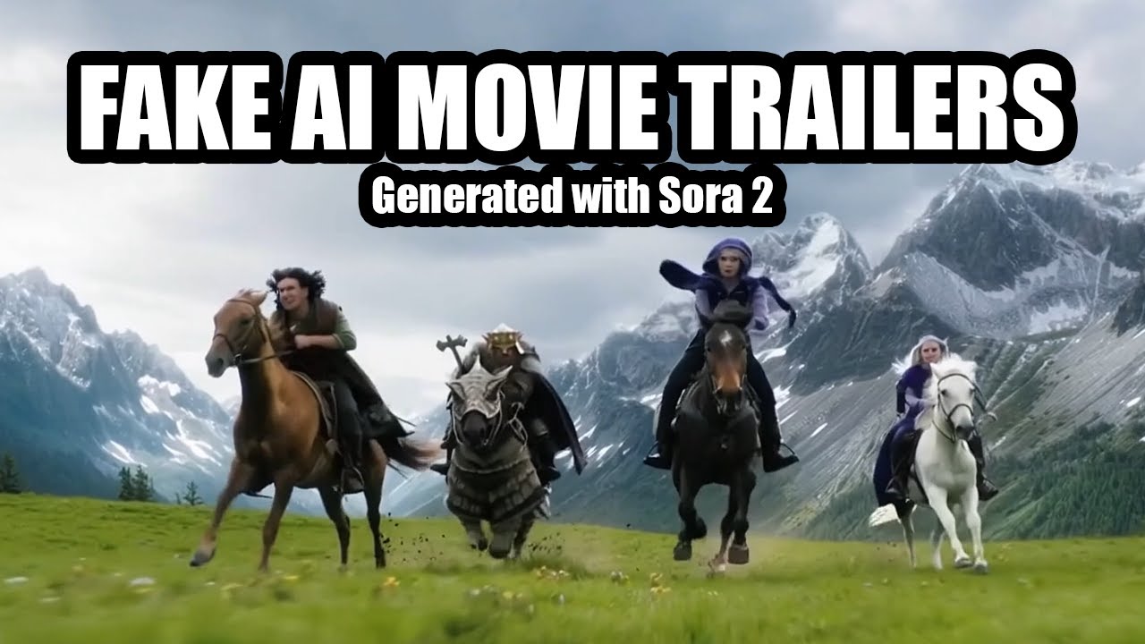 AI’s Gone Hollywood: 20+ Hilarious Fake Movie Trailers Created Entirely ...