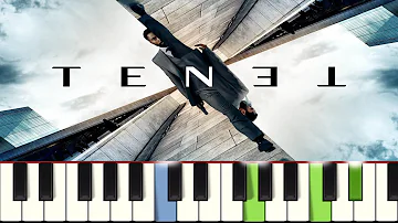 TENET - Posterity - EASY Piano Tutorial