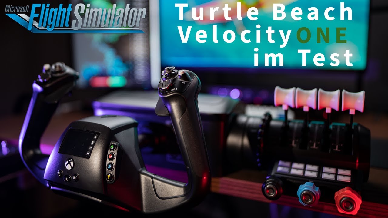 Turtle Beach Velocity One im Test! Microsoft Flight Simulator 2020 PC &  Xbox | deutsch - YouTube