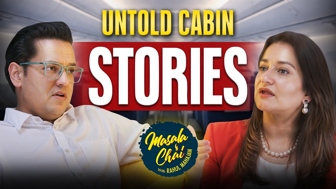 Cabin Crew Confidential: Stories from the Sky | Episode 33 - Masala Chai with Rahul Mahajan