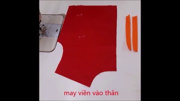 May tui 2 viền khóa áo jacket