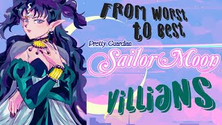 All Sailor Moon villains. From the weakest to the strongest.