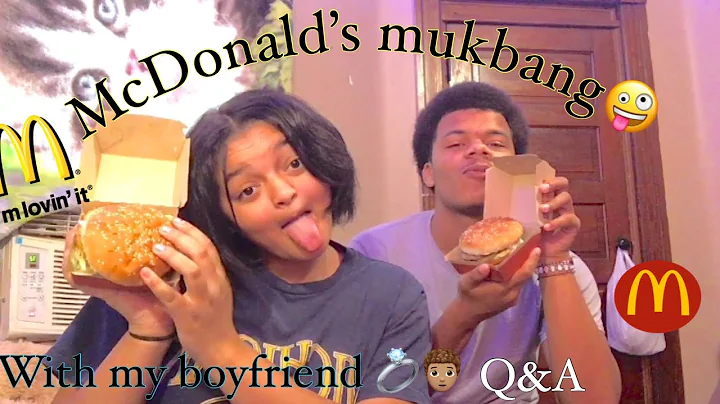 Mukbang and Q&A with my boyfriend