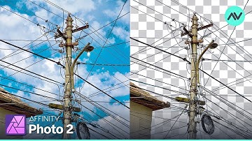 A.I FAILED! Extreme Complex Background Removal Tutorial—Affinity Photo 2 | Affinity Photo 2 Tutorial