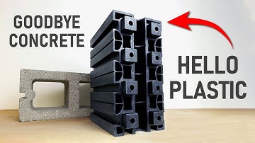 Could this LEGO Plastic Brick replace Concrete Masonry Units?