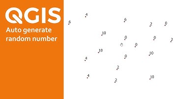 QGIS Auto generate random number