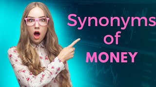 Synonyms of Money ||Money Names ||A R Kids Channel ||Money