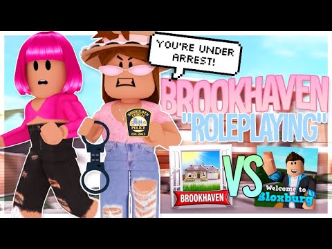 BLOXBURG YOUTUBER PLAYS BROOKHAVEN FOR THE FIRST TIME! || Roblox