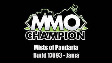 Patch 5.4 - Build 17093 - Jaina Audio