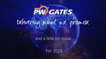 P W Gates Distribution Ltd Happy New Year 2024