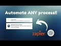 Build custom gpts to automate anything using zapier full guide