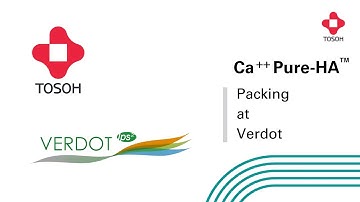Packing Tosoh Ca++Pure HA at Verdot