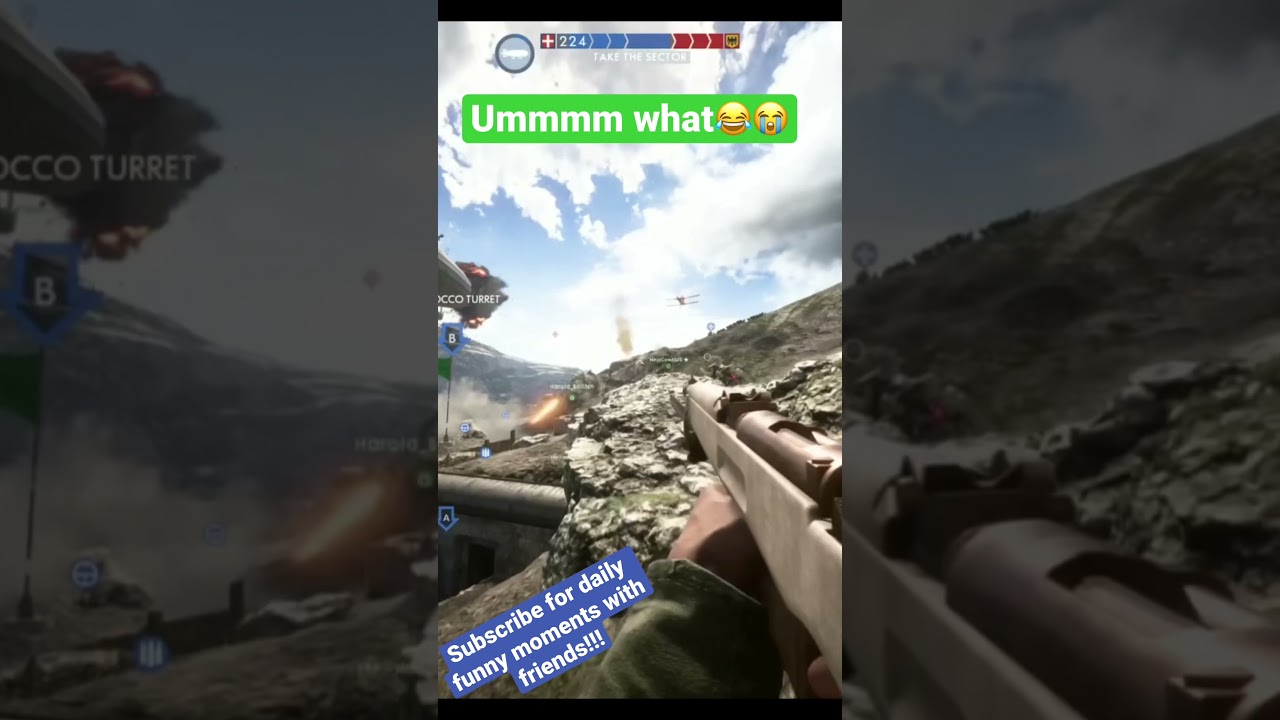 You good?😭😂/Battlefield 1 funny moments!!! 