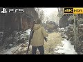 Resident evil village gold edition ps5 4k 60fps  ray tracing gameplay  full game 3rd person