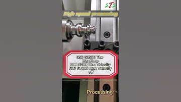 How fast can steel parts be processed using GT-series CNC lathes? | STS-GT series