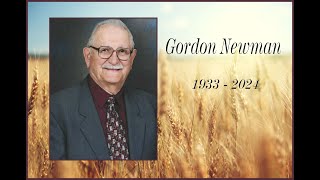 Celebration of Life for Mr Gordon Newman