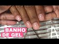 BANHO DE GEL EM UNHAS CURTAS | com o gel X&D