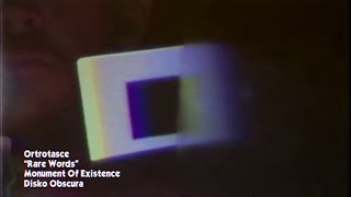 ORTROTASCE /// Rare Words [Official Video]