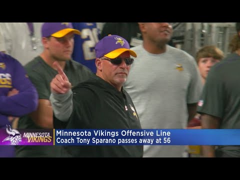 Vikings Offensive Line Coach Tony Sparano Dies Unexpectedly