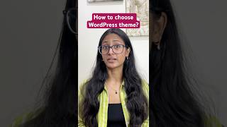 How to choose WordPress themes for your website🔥#youtubeshorts #wordpress #website #viral #theme