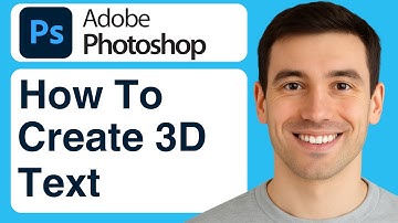 How To Make 3D Text In Photoshop - 2025 (Tutorial)