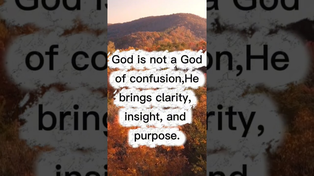 God brings clarity and fresh ideas.Receive wisdom, insight, and direction for today. 📖