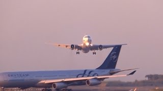 UTair Aviation 767-300 at Barcelona-El Prat Near Miss Incident Captured on Video