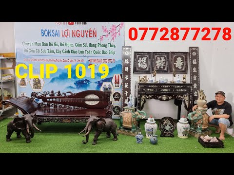 Video Clip 1019 (30/9/2022) Kỷ Vật Xưa, Đồ Gỗ Cẩn Ốc, Giường... - youtube