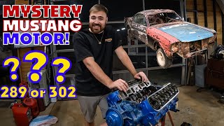 Can We Build a Small Block Ford from Junky Old Parts? Super Cheap Mustang Fastback Build!