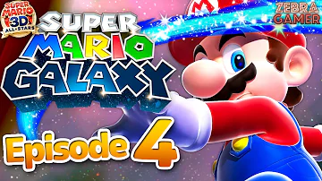 Super Mario Galaxy Gameplay Walkthrough Part 4 - Battlerock Galaxy! - Super Mario 3D All-Stars