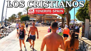 TENERIFE - LOS CRISTIANOS | Lively Atmosphere with Fabulous Weather  😎 4K Walk ● March 2024