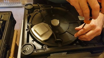 Technics 1200/1210 mk2 1983 model strip down