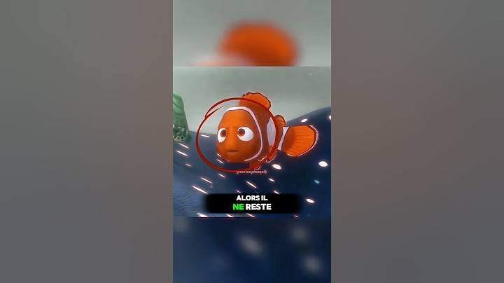 😱Ce secret pertubant🤯 #disney #nemo #shorts
