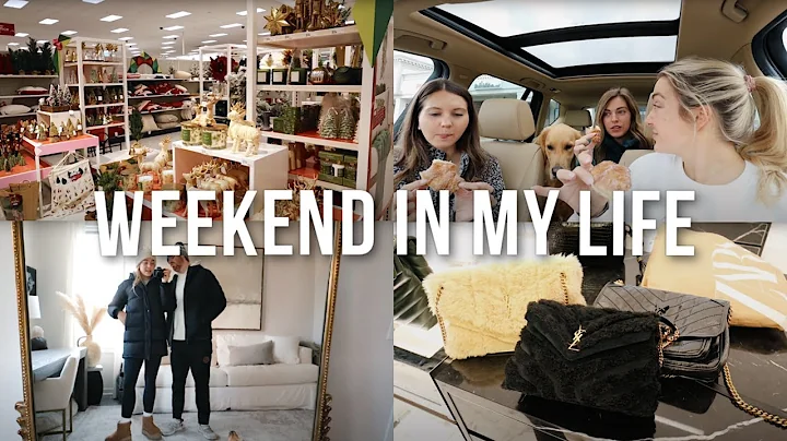 weekend vlog: holiday shopping, king of prussia + exciting news !!