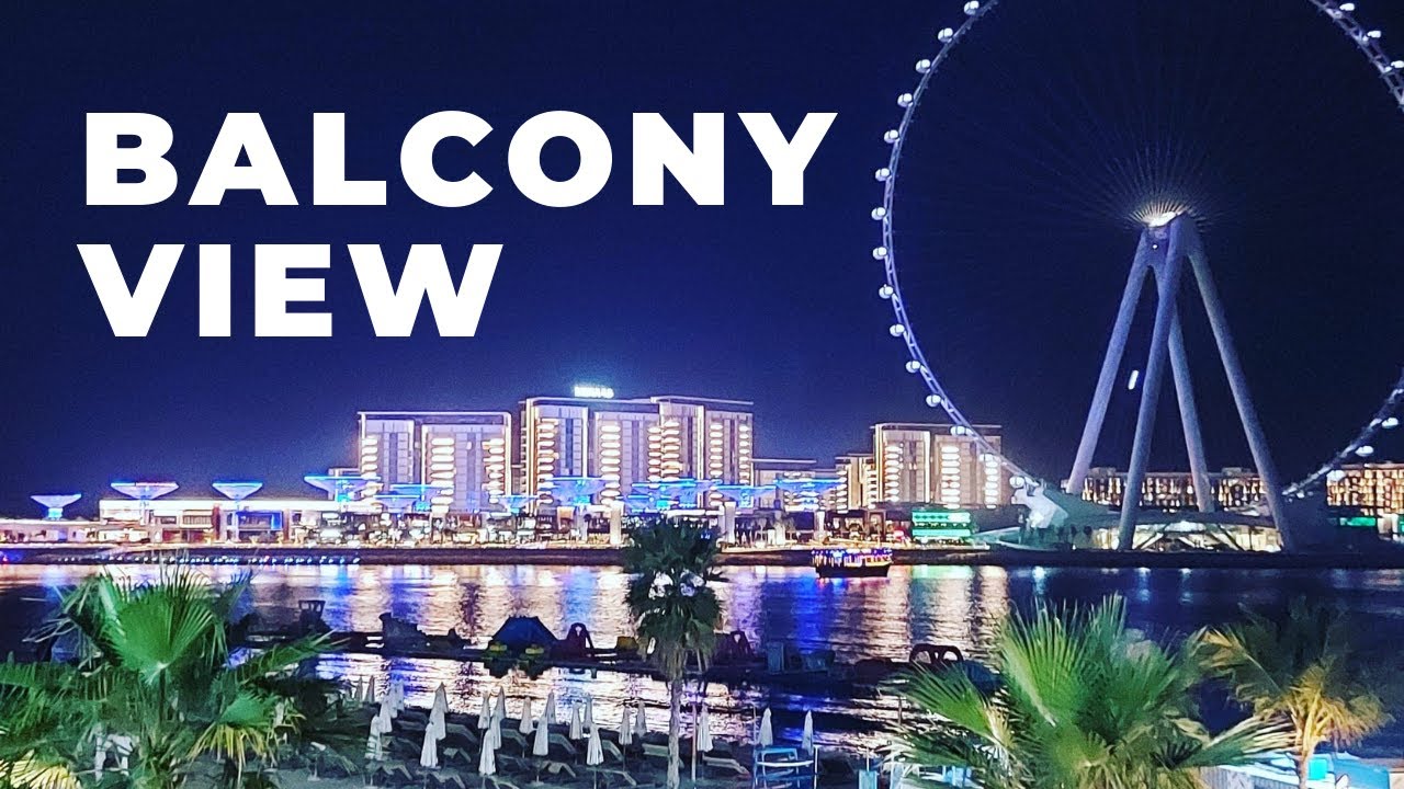 Balcony View I Roxy Cinema JBR The Beach I Chef Par Vlogs YouTube