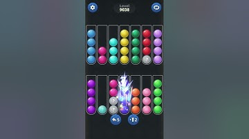 Ball Sort by Infinite Joy: Levels 9037, 9038, 9039