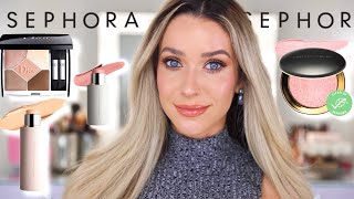 TESTING NEW MAKEUP FROM SEPHORA! WESTMAN ATELIER, DIOR & GUCCI!