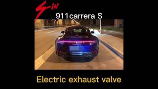 Porsche 911Carrera S Installed Sin Electric Exhaust Valve Kit