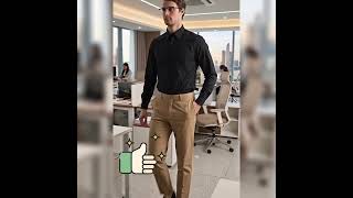 Quần Tây Kiểu Trẻ Trung Dễ Mặc EasyCare™ Ít Nhăn, Đáy Quần Thông Minh Thoải Mái The CEO 018