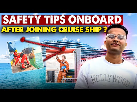 Safety tips, after joining cruise ship || cruserr_vishal ||
