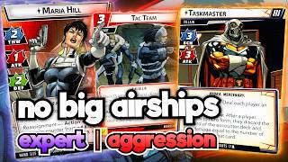 No Big Airships - Maria Hill Aggression vs. Taskmaster - Expert - Marvel Champions