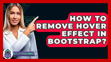How To Remove Hover Effect In Bootstrap? - Next LVL Programming