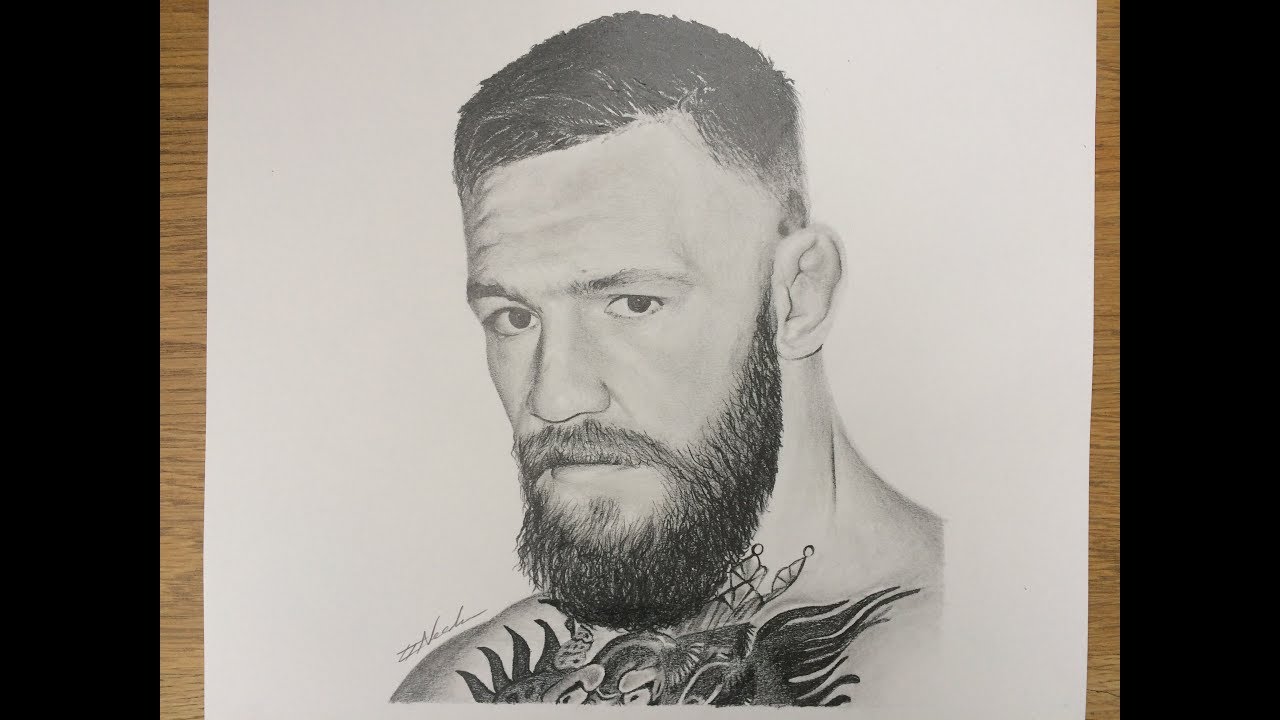 Conor McGregor Drawing by Jason Cox  Saatchi Art