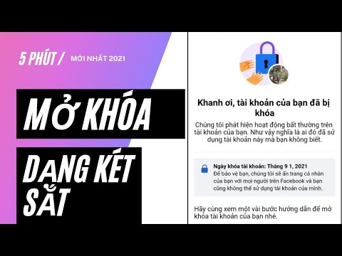 Hướng dẫn cách mở khóa facebook dạng két sắt mới nhất 2021. Cách mở khóa facebook dạng 956.