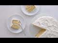 Simple Layer Cake with Vanilla Frosting- Sweet Talk with Lindsay Strand
