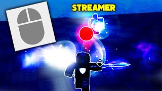AUTO CLICKING On STREAMERS in Roblox Blade Ball (PT.3)...