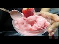 EL HELADO DE YOGURT DE FRESA MÁS SALUDABLE 100% DIETÉTICO SIN AZÚCAR NI CONSERVANTES